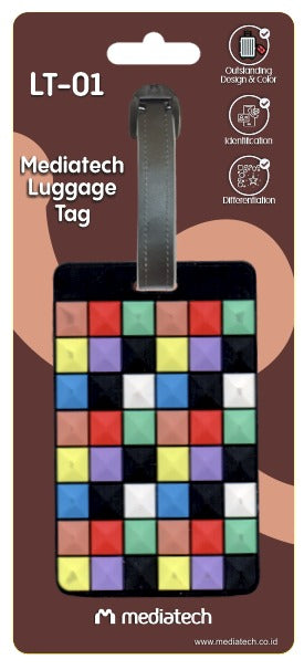 Luggage Tag Label Nama Koper Premium - P01 470029