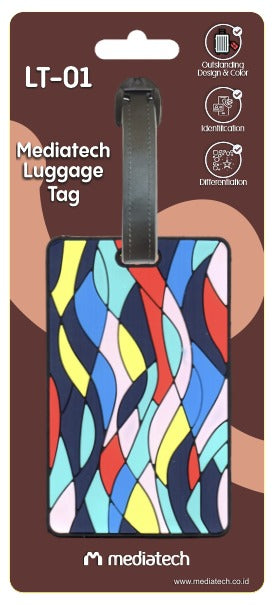 Luggage Tag Label Nama Koper Premium - P01 470029