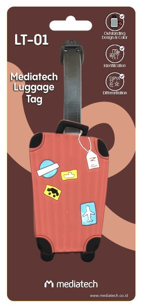 Luggage Tag Label Nama Koper Premium - P01 470029