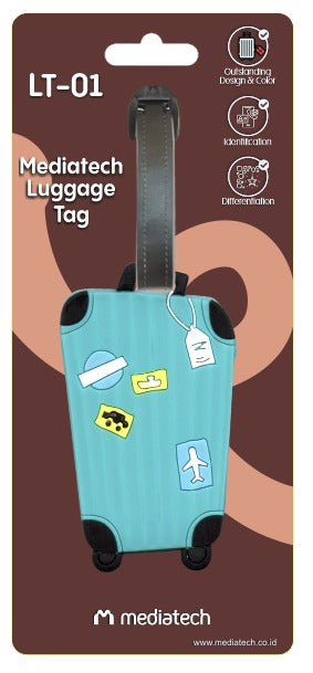 Luggage Tag Label Nama Koper Premium - P01 470029