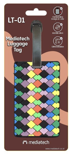 Luggage Tag Label Nama Koper Premium - P01 470029