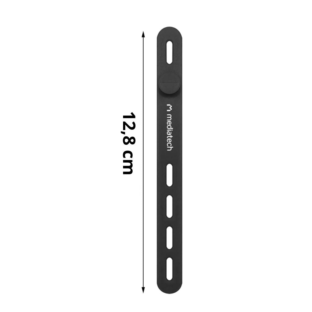 Mediatech Pengikat Kabel Silikon Penggulung Cable silicone straps 669079