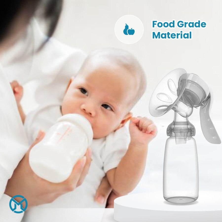 Mediatech Pompa Asi Manual x Real Bubee Food Grade BPA Free Breast Pump PA 01M - B100080