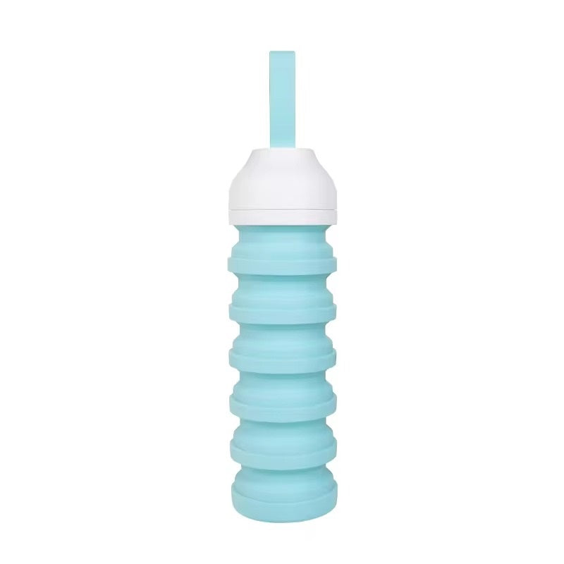 Mediatech botol minum lipat silikon traveling Foldable water bottle FB01/FB02 Uk.350ml, 540MLB66027