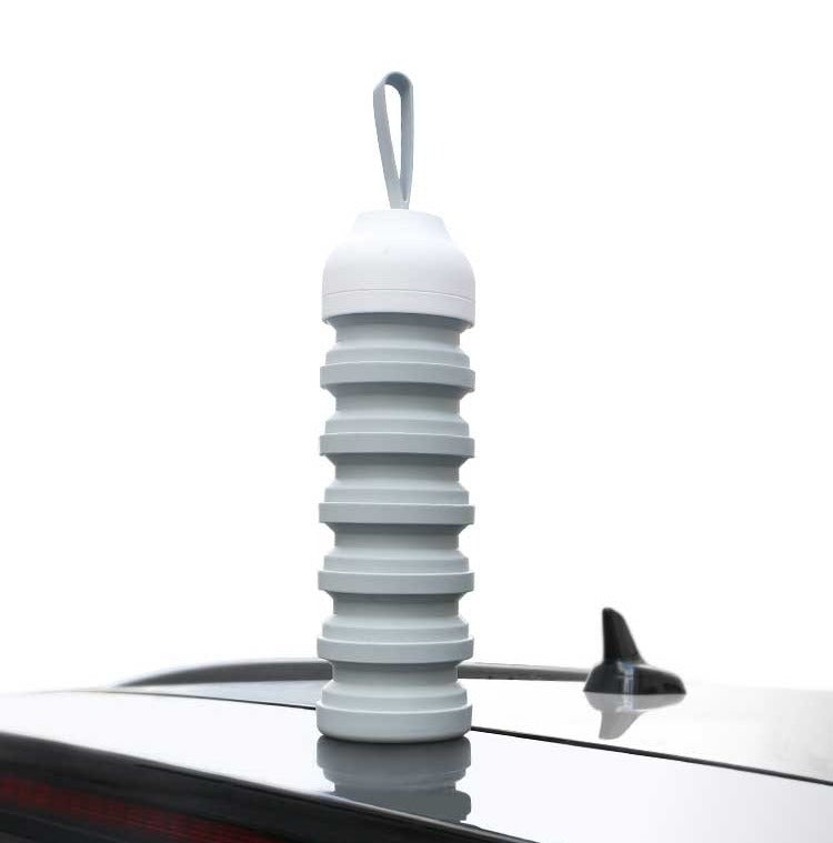 Mediatech botol minum lipat silikon traveling Foldable water bottle FB01/FB02 Uk.350ml, 540MLB66027