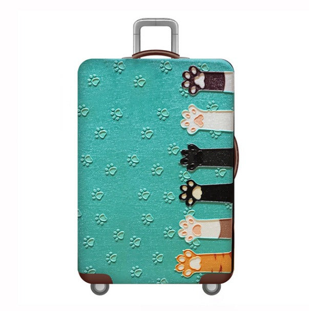 Mediatech Luggage Cover Motif Sarung Koper Penutup Koper Bahan Elastis - 482001