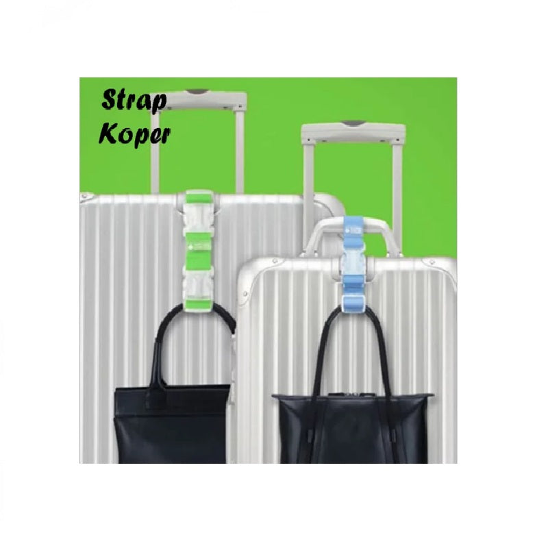 Luggage connector straps Tali konektor Koper tali stap koper 470023