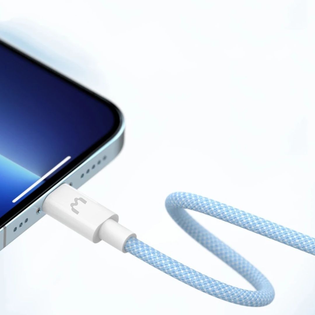Mediatech Kabel Data Fast Charging Iphone Type C to Lightning TCL 10 1Meter 649794
