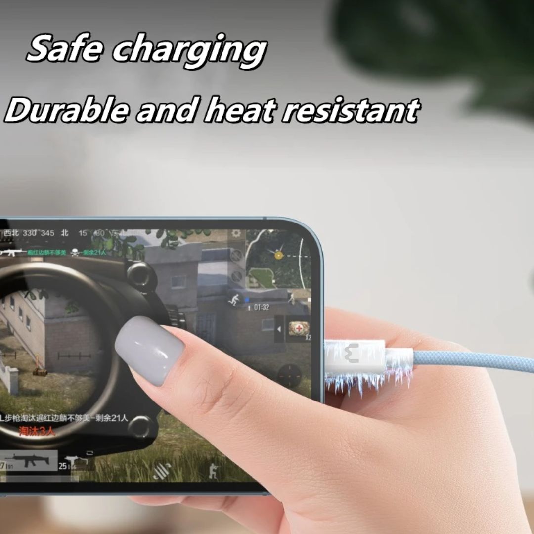 Mediatech Kabel Data Fast Charging Iphone Type C to Lightning TCL 10 1Meter 649794
