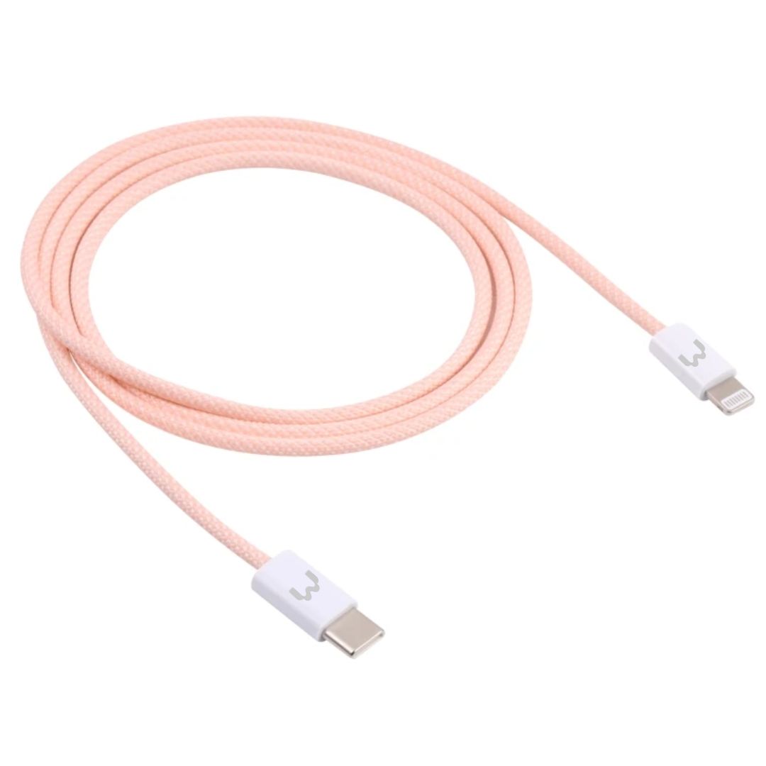 Mediatech Kabel Data Fast Charging Iphone Type C to Lightning TCL 10 1Meter 649794