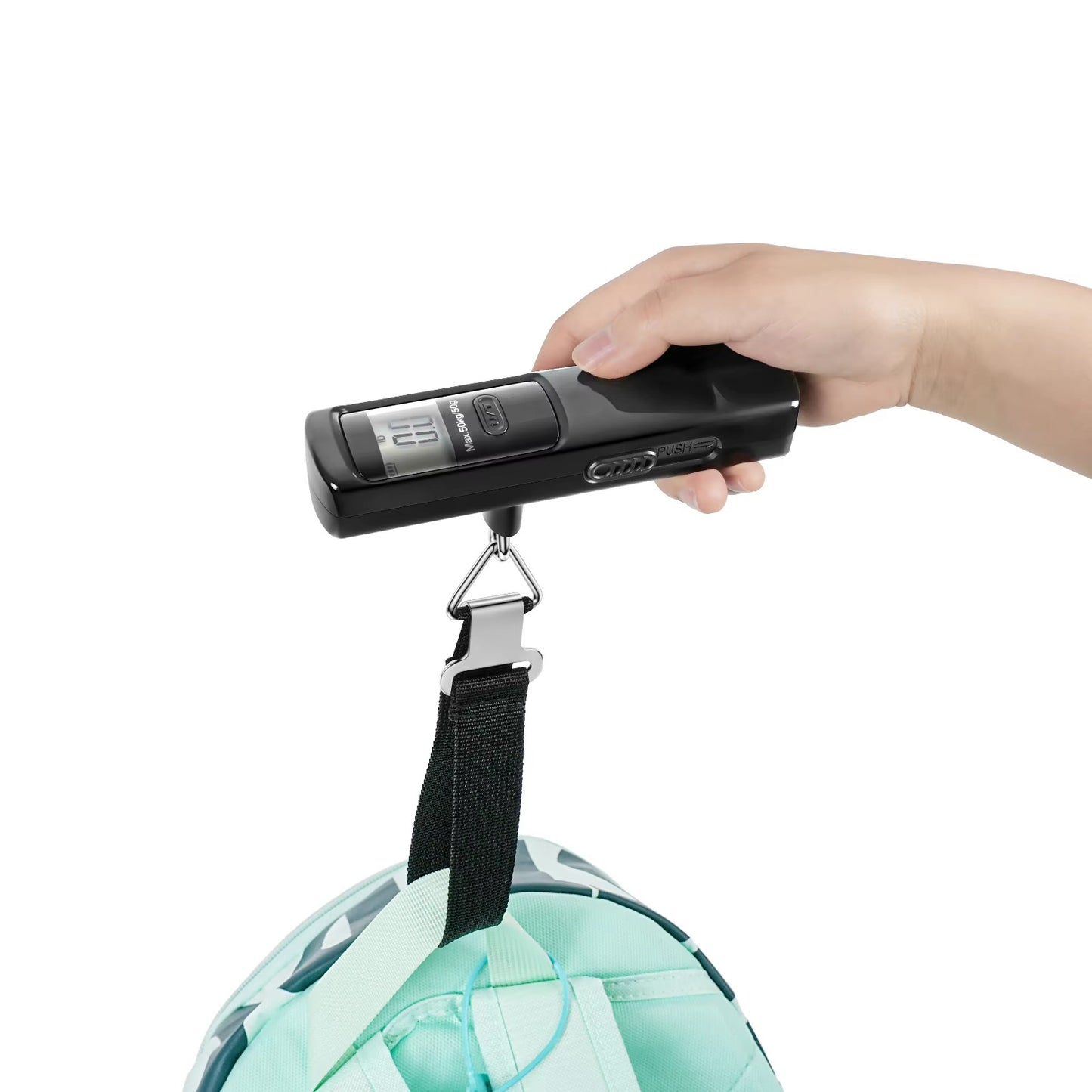 Mediatech Kinetic Luggage Scale timbangan koper digital tanpa baterai KLS01 - 470012