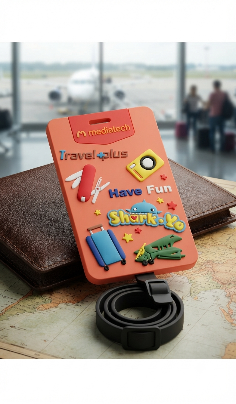 Mediatech Luggage tag Label koper label nama koper - 470049