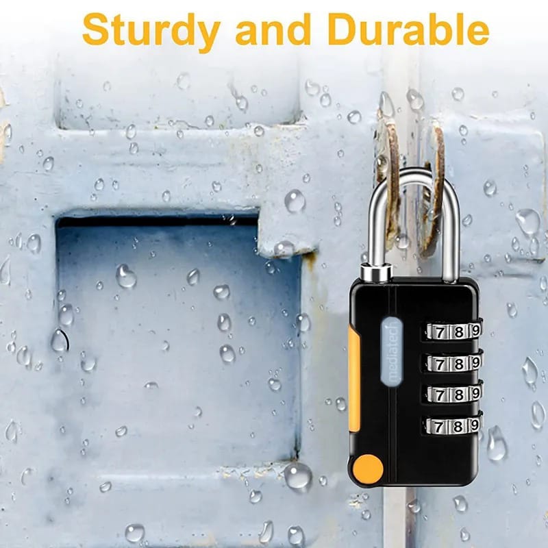 Mediatech Suitcase lock gembok SL-10 gembok koper - 470027BLACK