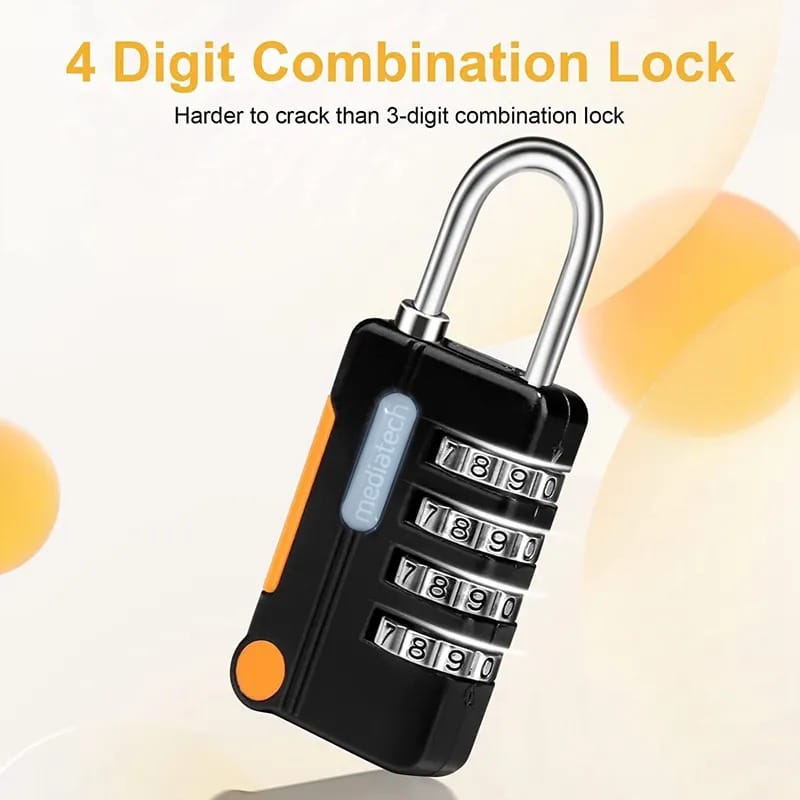 Mediatech Suitcase lock gembok SL-10 gembok koper - 470027BLACK