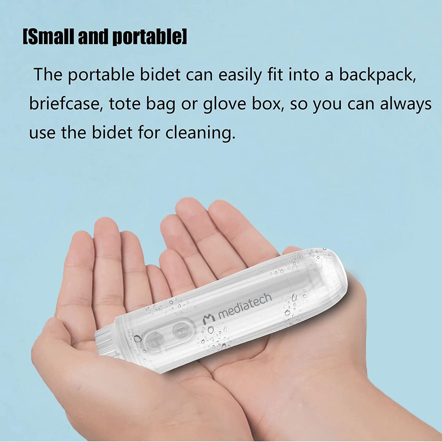 Mediatech Travel Portable Bidet Electric - 82572