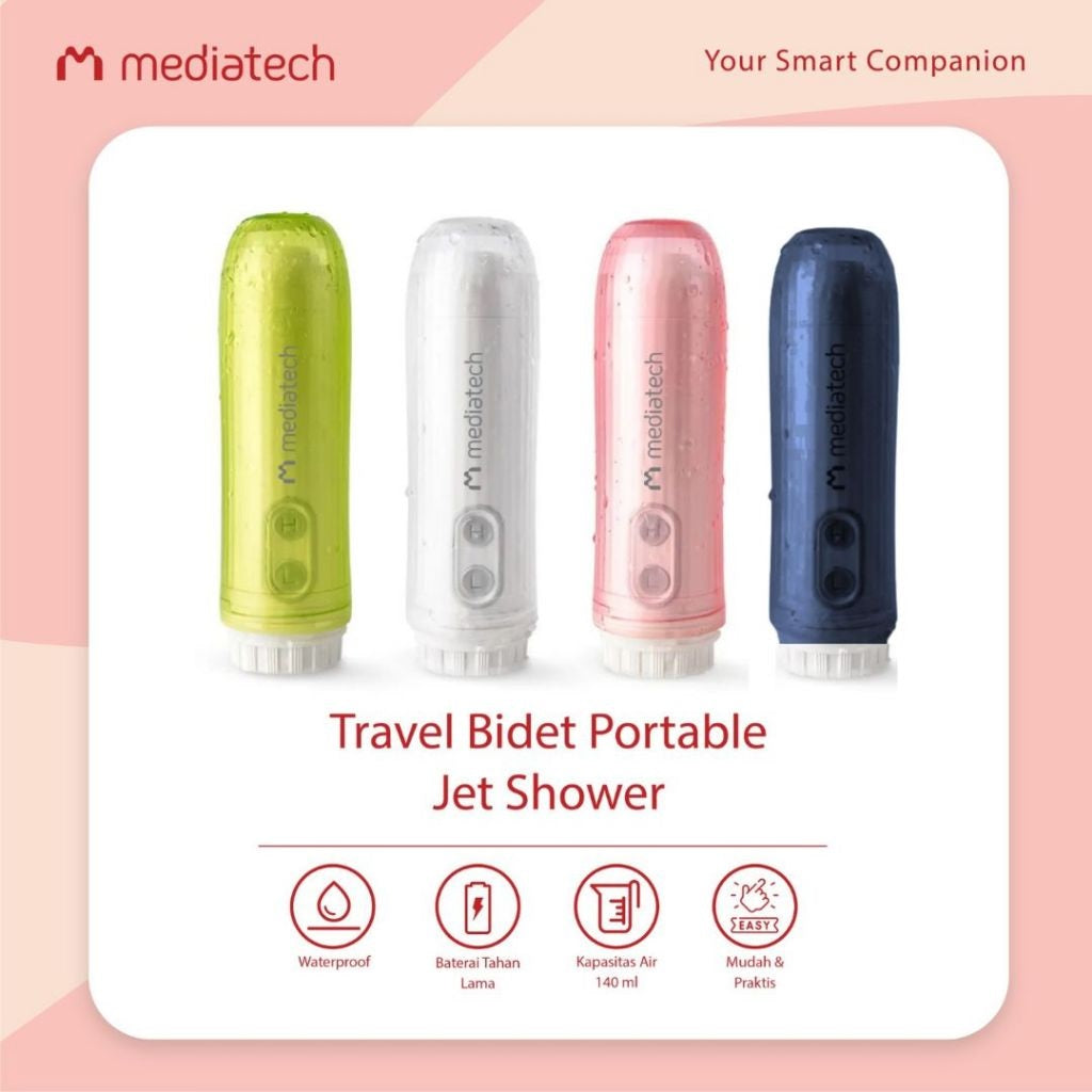 Mediatech Travel Portable Bidet Electric - 82572