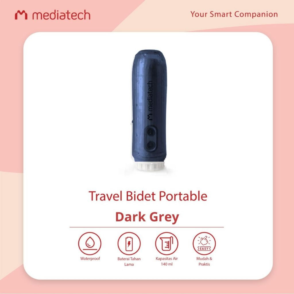 Mediatech Travel Portable Bidet Electric - 82572