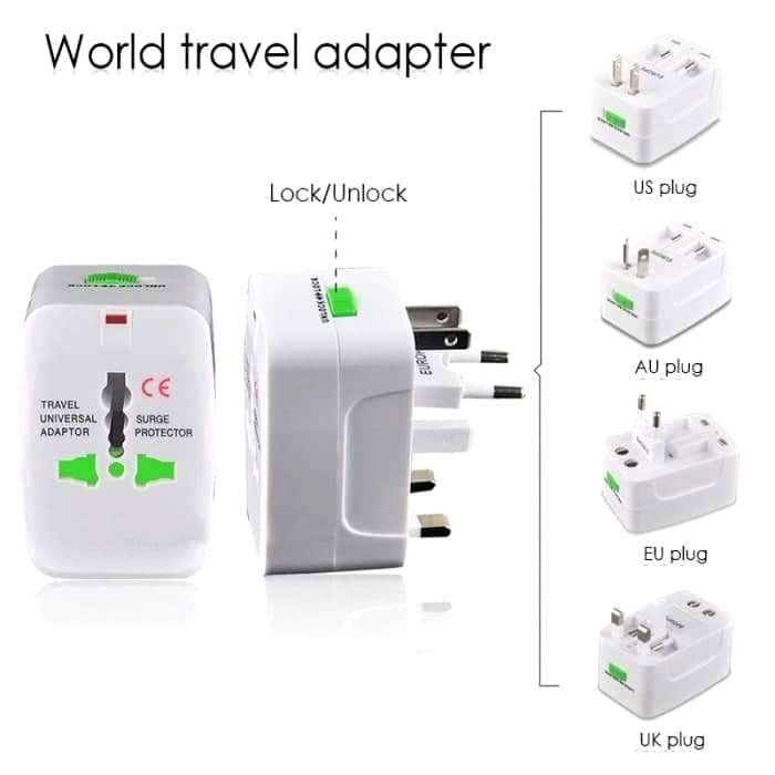 Mediatech Universal Travel Adaptor UTA-03 ( USB 1A ) - Putih - 630001