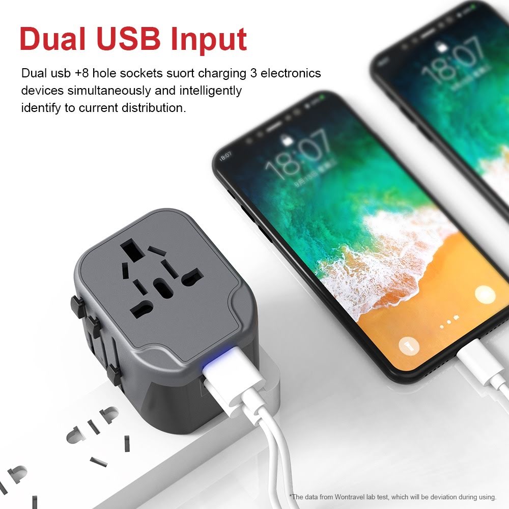 Mediatech Universal Travel Charger & Adapter MT 803 - 630003