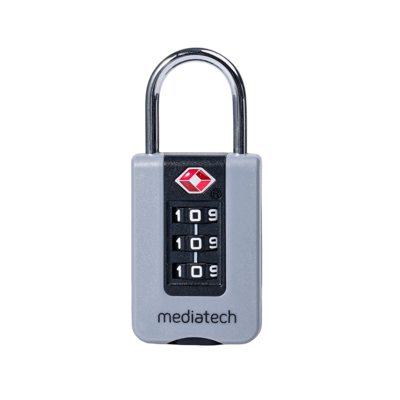 Mediatech Gembok Koper TSA - Kombinasi 3 Dial Padlock TSA TL 01 - 470021