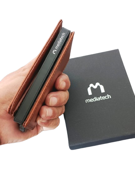 Mediatech Verdant RFID Pop Up Card Holder Mini Wallet 470030
