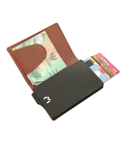 Mediatech Verdant RFID Pop Up Card Holder Mini Wallet 470030