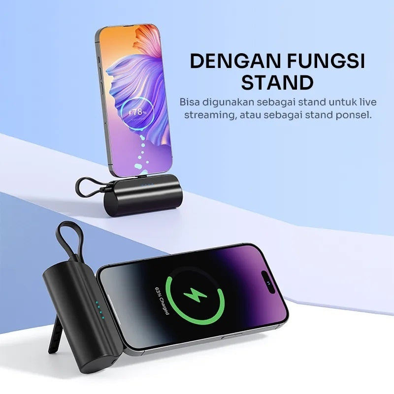 Mediatech Mini Powerbank Travel Fast Charging PD 20W MPF 01 630207
