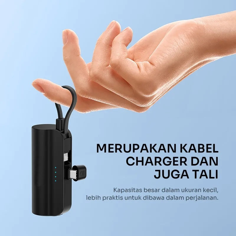 Mediatech Mini Powerbank Travel Fast Charging PD 20W MPF 01 630207