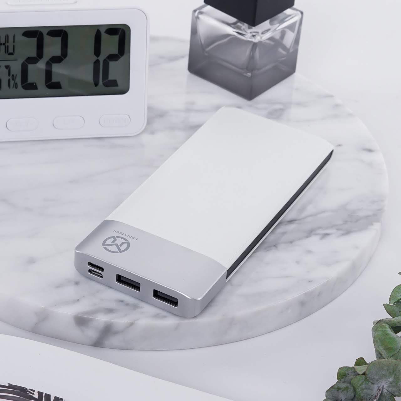 Mediatech Powerbank Leather PW 502 10000mAh - 63937