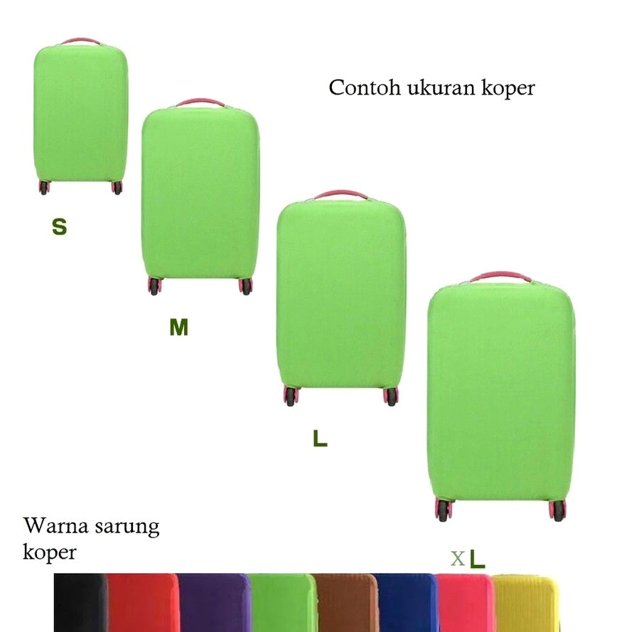 Sarung koper polos 481001