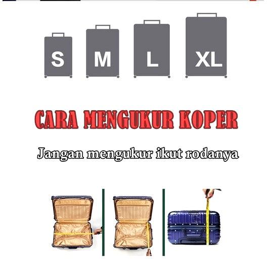 Sarung koper polos 481001