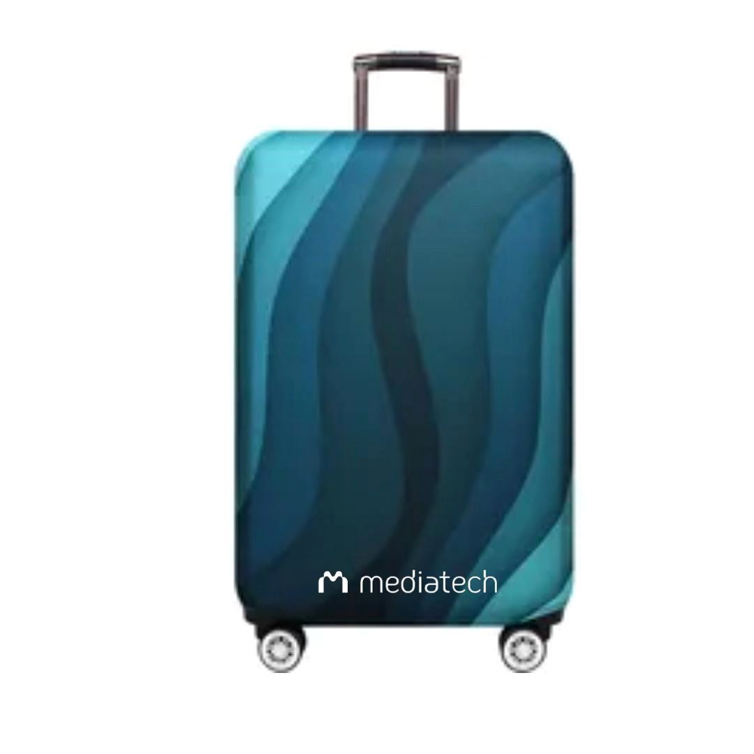 Mediatech Luggage Cover Motif Sarung Koper Penutup Koper Bahan Elastis - 482001