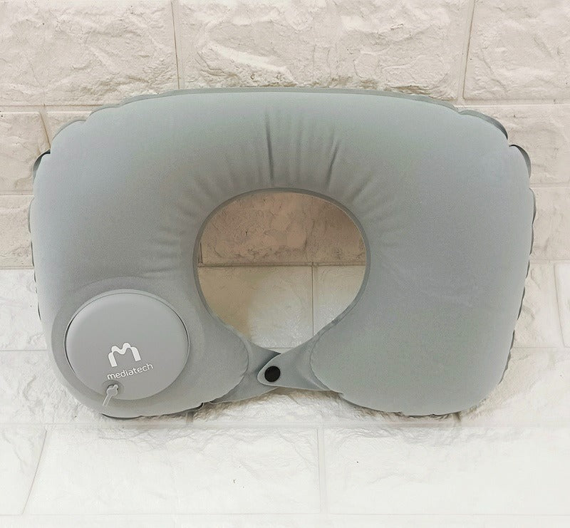 Mediatech Bantal Leher Travel Neck Pillow - 470020