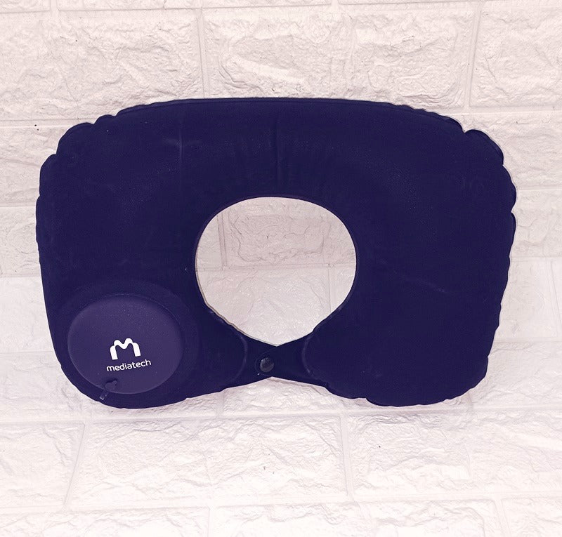 Mediatech Bantal Leher Travel Neck Pillow - 470020