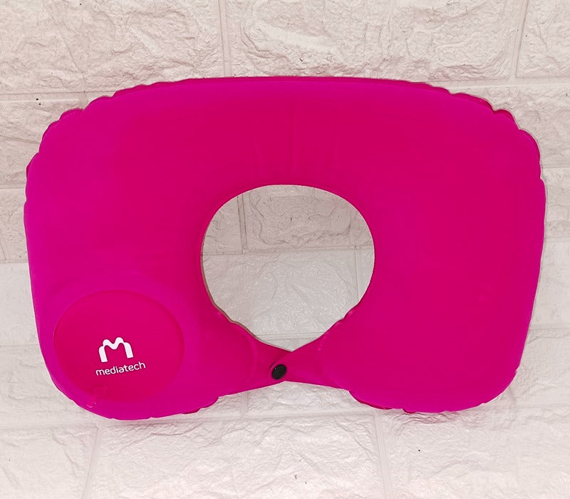 Mediatech Bantal Leher Travel Neck Pillow - 470020