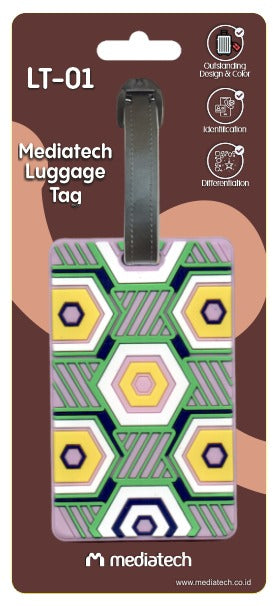 Luggage Tag Label Nama Koper Premium - P01 470029
