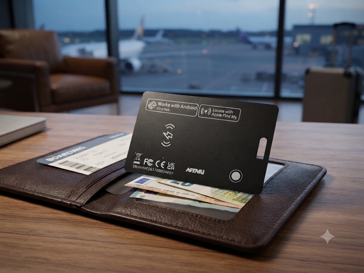 Mediatech Kartu pelacak dompet 2 in 1 Card Smart Tag-470051