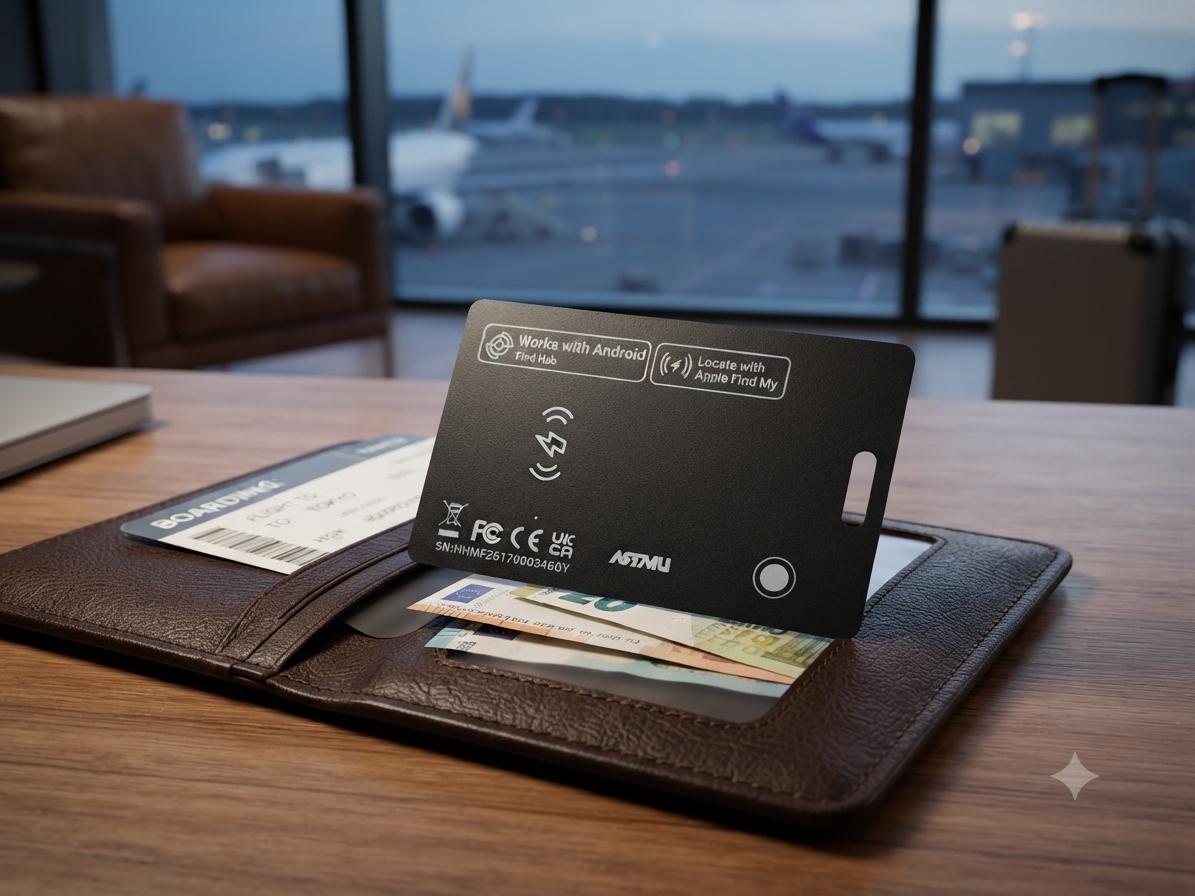Mediatech Kartu pelacak dompet 2 in 1 Card Smart Tag-470051