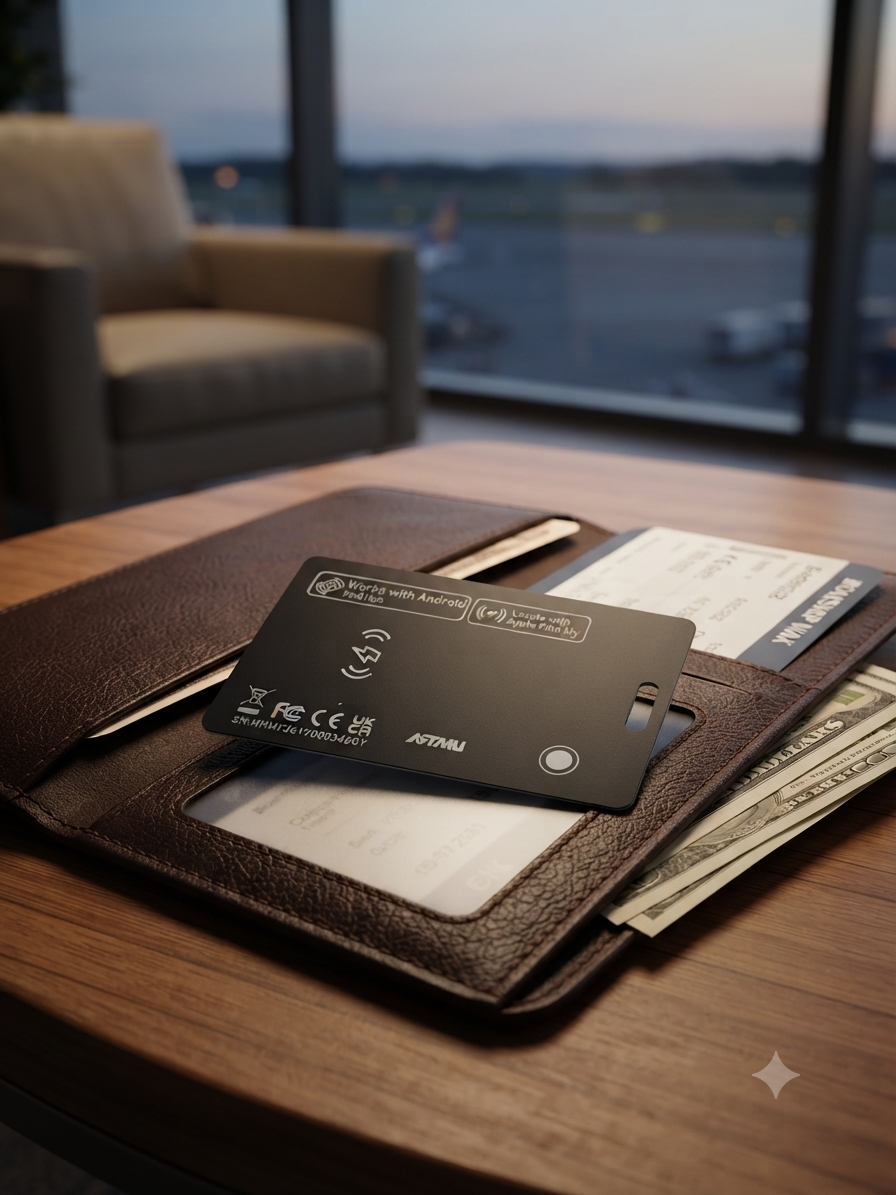 Mediatech Kartu pelacak dompet 2 in 1 Card Smart Tag-470051