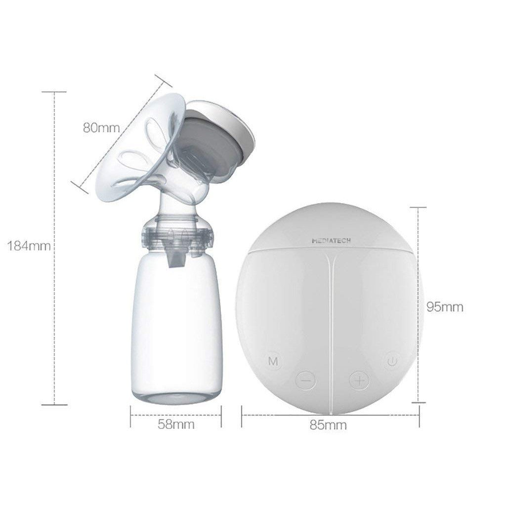 Mediatech Pompa Asi Elektrik Ganda Mediatech Food Grade BPA Free Breast Pump PA - Pompa Asi - B100070