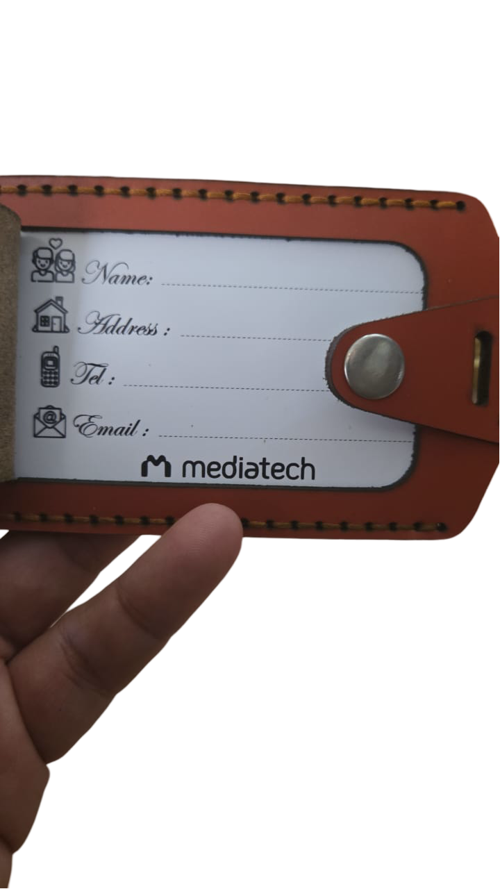 Mediatech Luxeoria luggage Tag koper Kulit - 470129