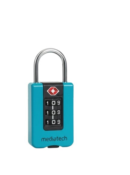 Mediatech Gembok Koper TSA - Kombinasi 3 Dial Padlock TSA TL 01 - 470021
