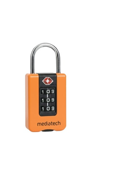 Mediatech Gembok Koper TSA - Kombinasi 3 Dial Padlock TSA TL 01 - 470021