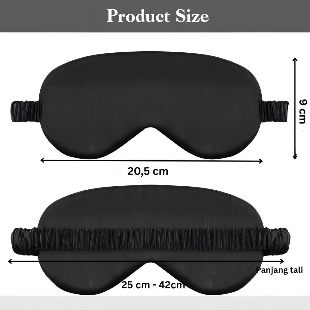 Mediatech masker penutup mata travel eye mask - 12016