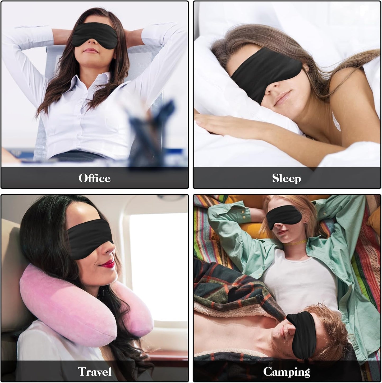 Mediatech masker penutup mata travel eye mask - 12016