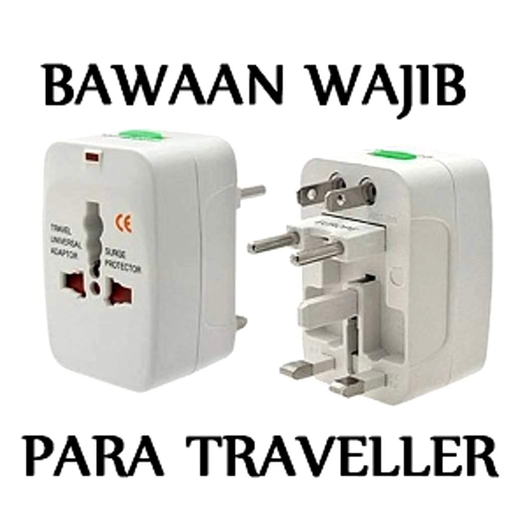 Universal Travel Adaptor UTA-03 ( USB 1A ) - Putih  - 630001
