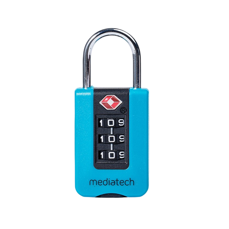 Mediatech Gembok Koper TSA - Kombinasi 3 Dial Padlock TSA TL 01 - 470021