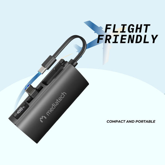 Mediatech Mini Powerbank MPF02 TypeC , Lightning 22,5 watt  630209