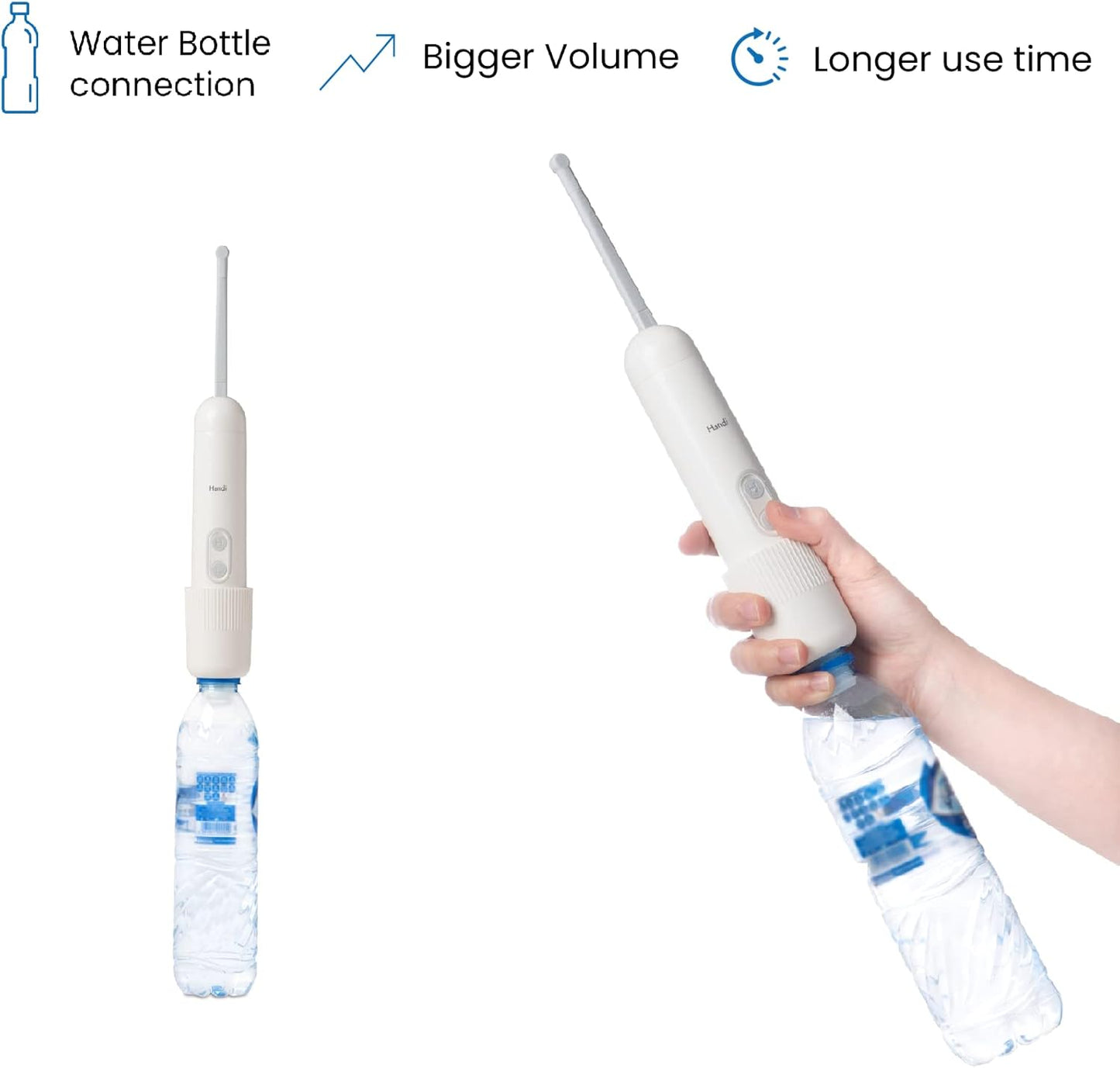 Mediatech Travel Rechargeable Portable Bidet 82573