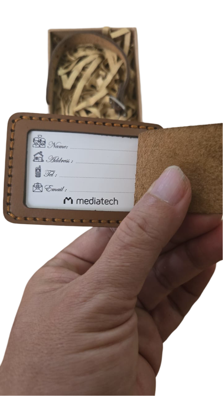 Mediatech Toscano luggage Tag koper Kulit - 470130